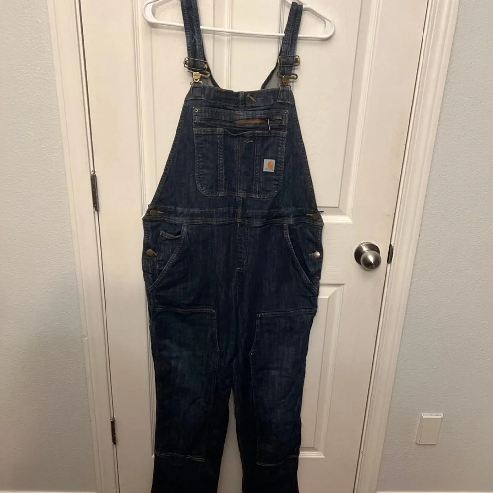 CARHARTT BREWSTER DOUBLE-FRONT BIB OVERALL